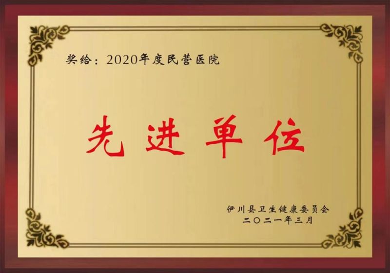 2020先进单位